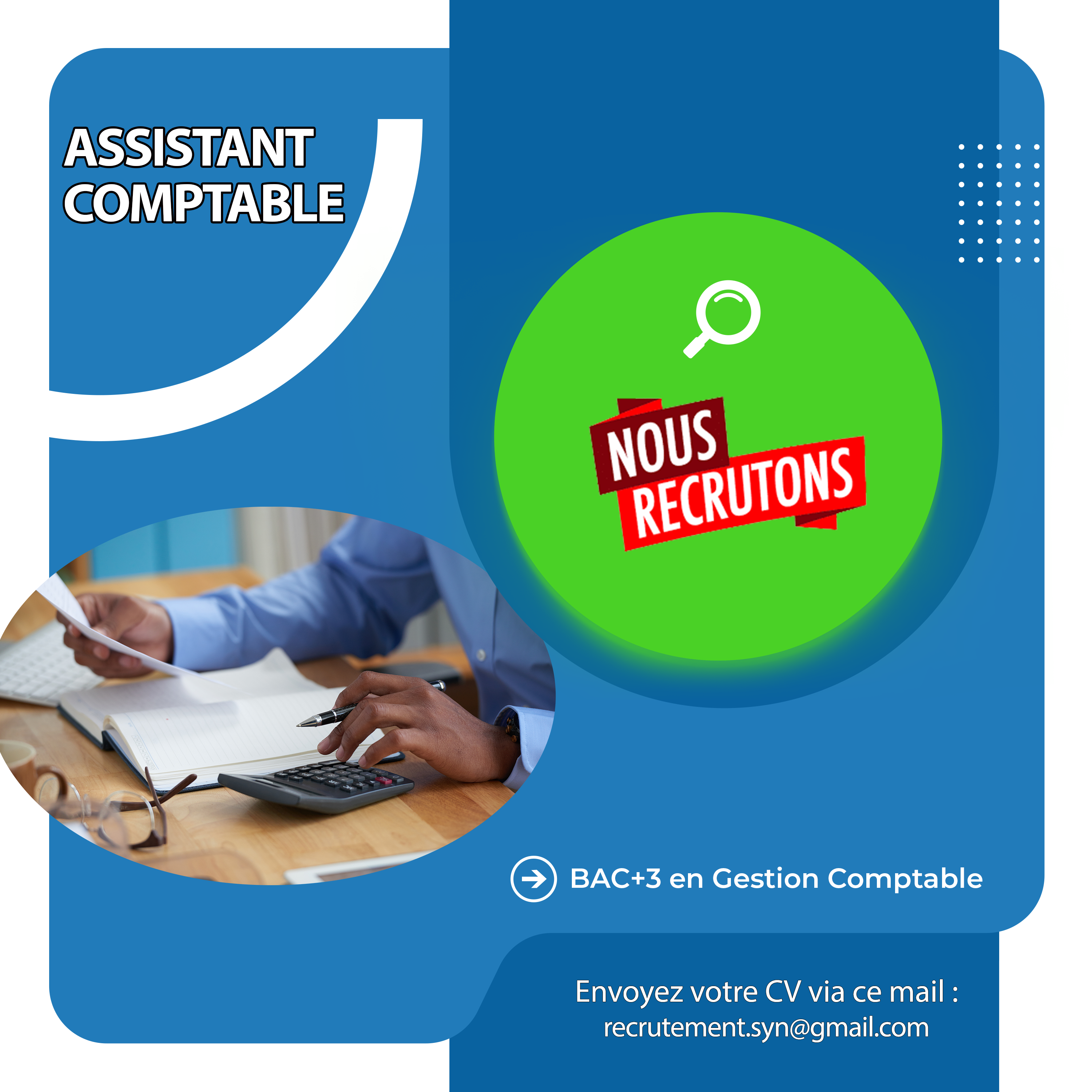 ASSISTANT COMPTABLE