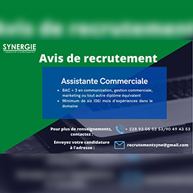 Assistante Commerciale
