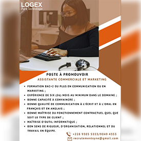 Assistante Commerciale et Marketing